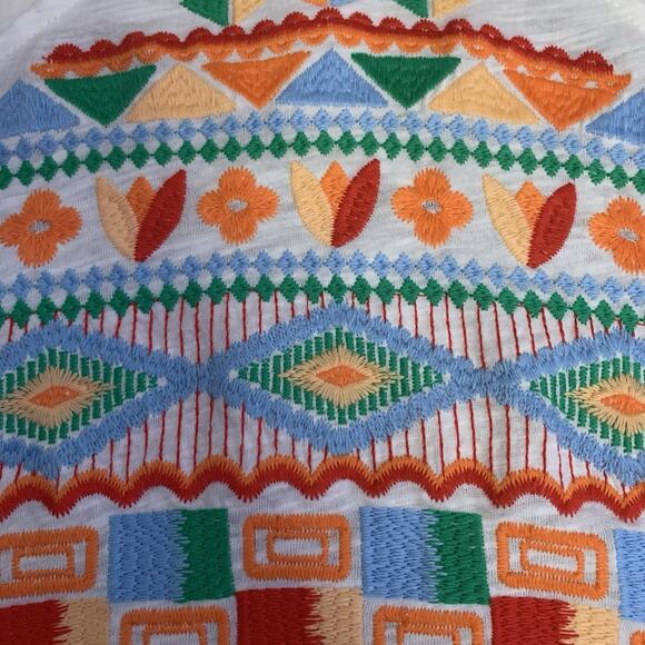 Altar'd State Women's Embroidered Aztec Halter Crop Top, Size XS, Fits Like S-M - Picture 11 of 11